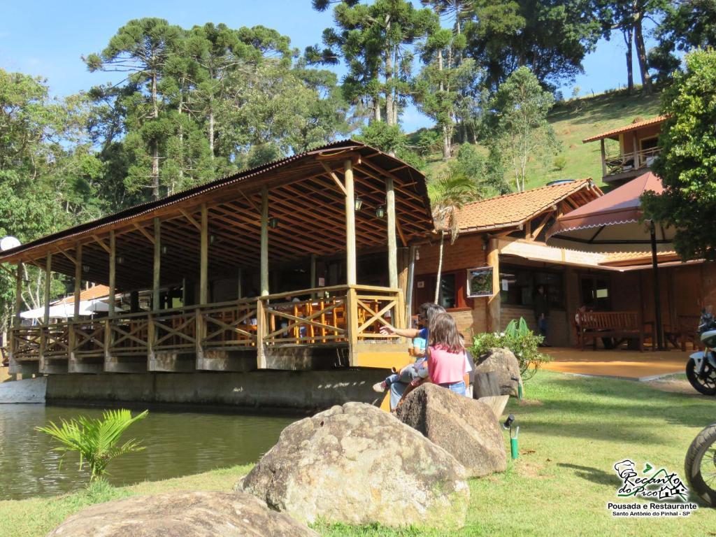 Pousada E Restaurante Recanto Do Pico Santo Antônio do Pinhal Esterno foto